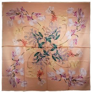 NWT Genuine 100% Mulberry Silk Satin Scarf 41"x41" Large Square Shawl 5927